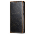 Klapkové puzdro pre Samsung Galaxy S23, ERBORD Waxy Wallet, hnedé