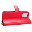 Klapkové puzdro pre Motorola Moto G13 / G23 4G, Crazy Horse Wallet, červené