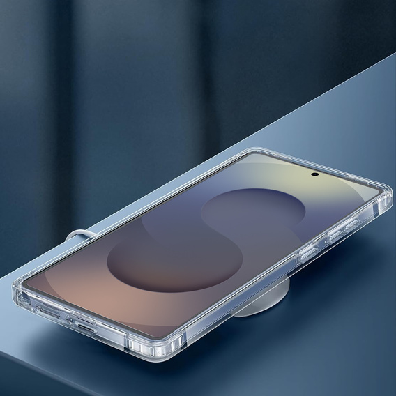 Puzdro pre Samsung Galaxy S25 Ultra, Fusion Hybrid, pre MagSafe, priehľadné + sklo na displej