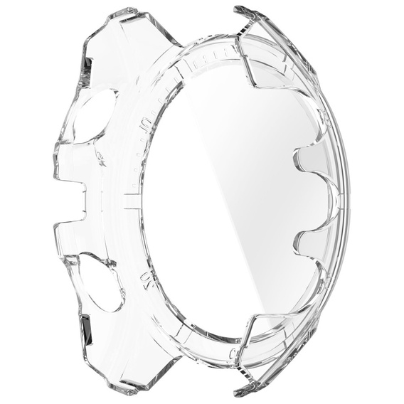 Puzdro 2v1 + tvrdené sklo pre Garmin Fenix 8 51mm, priehľadné