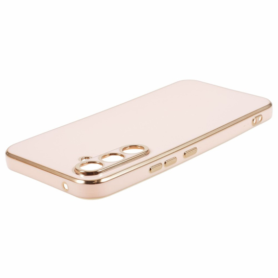 Puzdro pre Samsung Galaxy S24+ Plus, Glamour CamShield, ružové