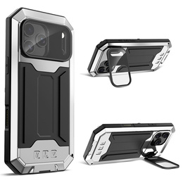 Puzdro R-JUST s ochranným sklom a stojanom pre iPhone 17 Pro