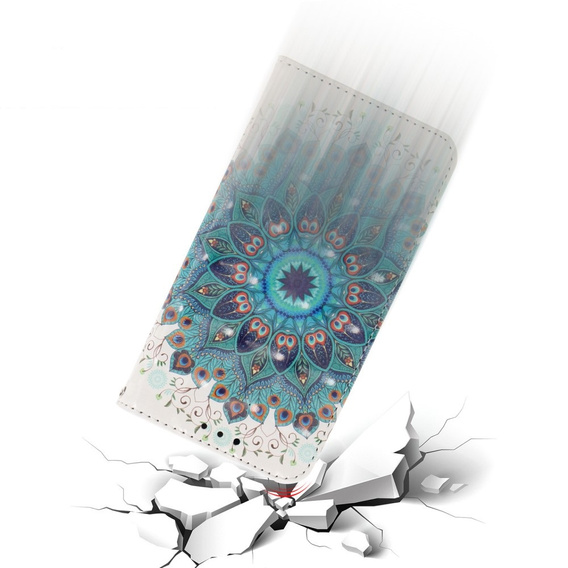 Klapkové puzdro pre Motorola Edge 50 Pro 5G, Wallet, Mandala Flower