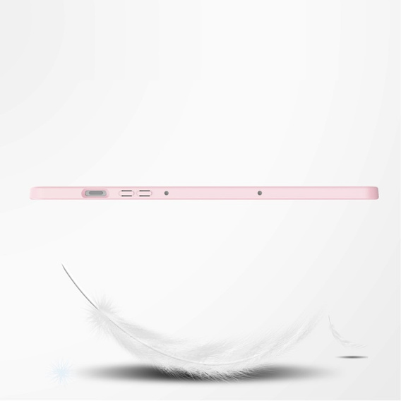 Puzdro pre Samsung Galaxy Tab S10 Lite / S10 FE / S9 FE, Smartcase Hybrid, so slotom na stylus, ružové