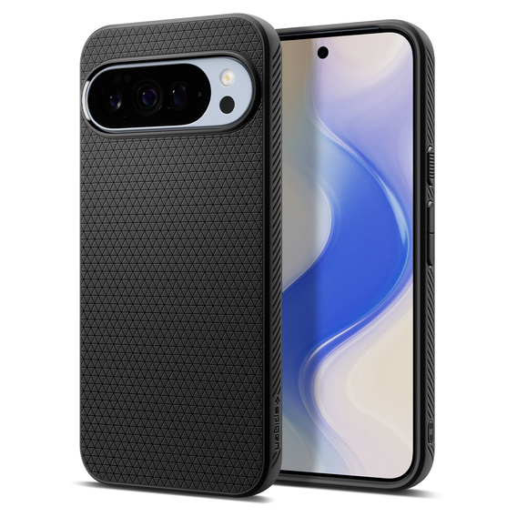 Puzdro Spigen Liquid Air pre Google Pixel 10 Pro XL, matne čierne