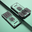 Puzdro pre Xiaomi Redmi A3, KickStand Camera Lens, zelený