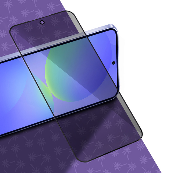 Tmavé sklo na ochranu súkromia Shy Palm pre Samsung Galaxy A36/A56/S25 FE