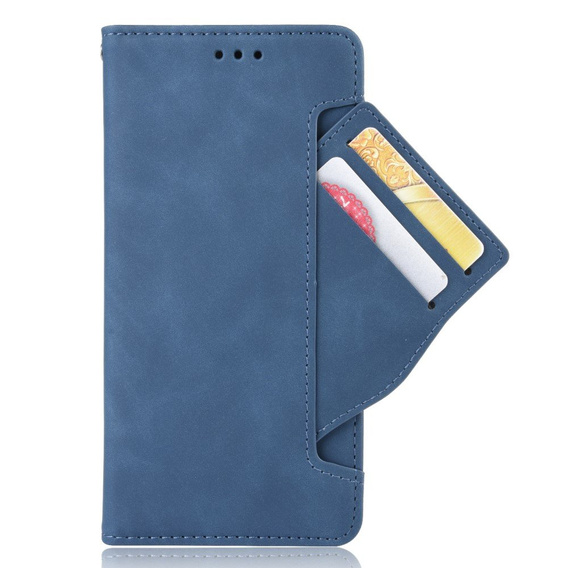 Klapkové puzdro pre Oppo Reno7 4G, Card Slot, modré