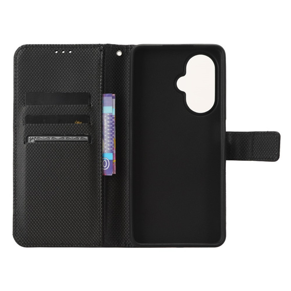 Klapkové puzdro pre OnePlus Nord CE 3 Lite 5G, Wallet Smart Magnet, čierne