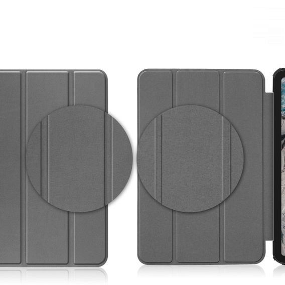 Puzdro pre TCL Tab 10s 9081X / TCL Tab 10s 9080G 2021, Smartcase, sivé