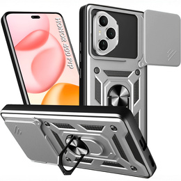 Obal na mobil pre Honor 400 Pro 5G, CamShield Slide, strieborné