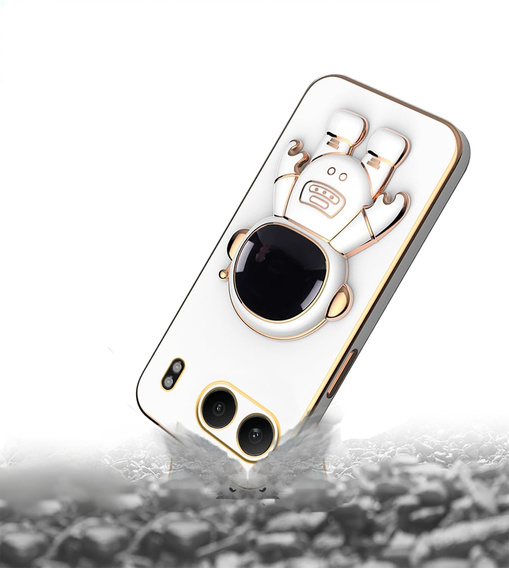 Obal na mobil pre OnePlus Nord 4, Astronaut, biele