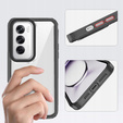 Obal na mobil pre Oppo A80, Fusion Hybrid, transparentné / čierne