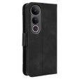 Klapkové puzdro pre Vivo V50 Lite 4G / 5G, Card Slot, čierne