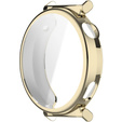 Puzdro 2v1 s ochranou displeja pre Huawei Watch GT 5 41mm, zlaté