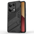 Puzdro pre Xiaomi Redmi Note 13 Pro 4G / Xiaomi Redmi Note 14S / Xiaomi Poco M6 Pro 4G, Military kickstand, čierne