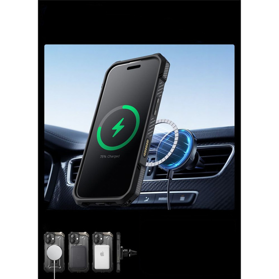Etui Supcase do iPhone 13 / 14, Unicorn Beetle Pro, Black