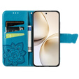 Klapkové puzdro pre Realme 14 Pro+ 5G, Butterfly, modré
