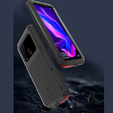 Love Mei Obal na mobil pre Huawei P30 Lite/ Nova 4e, armored with glass, čierne
