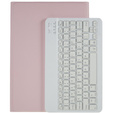 Puzdro + klávesnica Galaxy Tab S7+ Plus / S8+ Plus /S7 FE T730 T733, Pen Slot, ružové rose gold