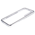 Puzdro pre Samsung Galaxy S21, Magnetic Dual Glass, strieborné