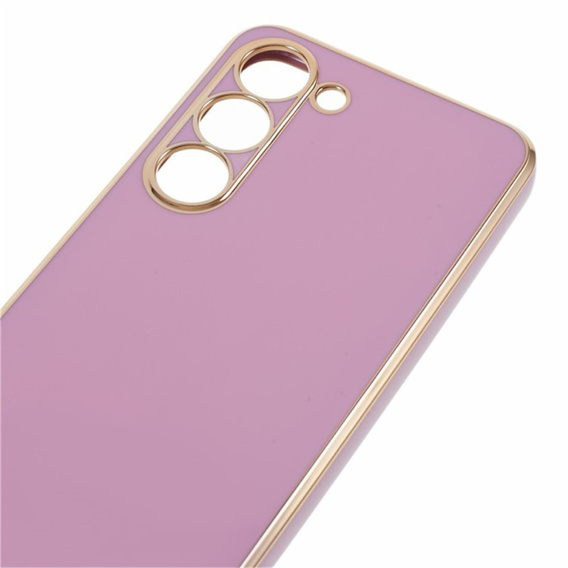 Puzdro pre Samsung Galaxy S24, Glamour CamShield, fialové