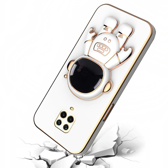 Obal na mobil pre Xiaomi Redmi Note 9 Pro / 9s, Astronaut, biele