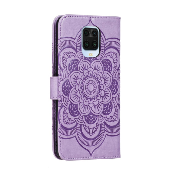 Klapkové puzdro pre Xiaomi Redmi Note 9s/ 9 Pro, Mandala Flower, fialové