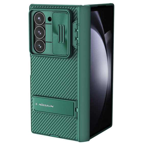 Puzdro pre Samsung Galaxy Z Fold6 5G, pancierované Nillkin, CamShield Pro, zelený