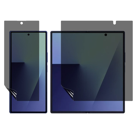 Predná + zadná hydrogélová fólia na ochranu súkromia pre Samsung Galaxy Z Fold7 5G