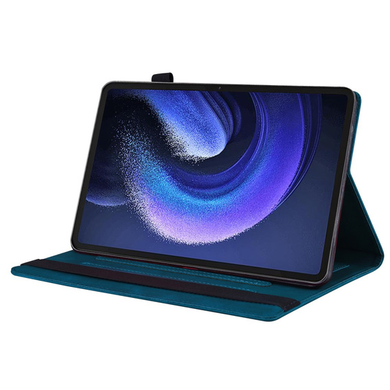 Puzdro pre Xiaomi Pad 6, Classic, s priestorom pre stylus, modré