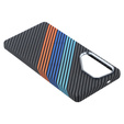 Puzdro pre Samsung Galaxy S25 Ultra, Carbon Fiber MagSafe, tmavomodré