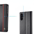 Flipové puzdro pre Samsung Galaxy A26, Carbon LC.IMEEKE, čierne