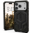Puzdro Urban Armor Gear pre iPhone 17 Pro Max, Monarch Pro Kevlar MagSafe, Carbon Fiber