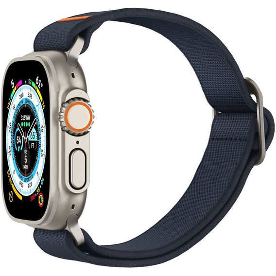 Pasek SPIGEN do Apple Watch 1/2/3/4/5/6/7/8/SE/Ultra 42/44/45/49MM, Fit Lite Ultra, Granatowy