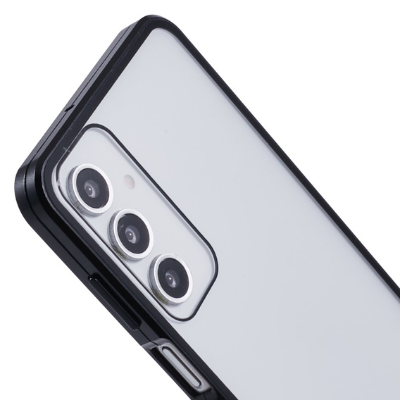 Puzdro pre Samsung Galaxy A16, Magnetic Dual Glass, čierne