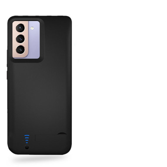 Puzdro s 4800mAh batériou pre Samsung Galaxy S21, čierne