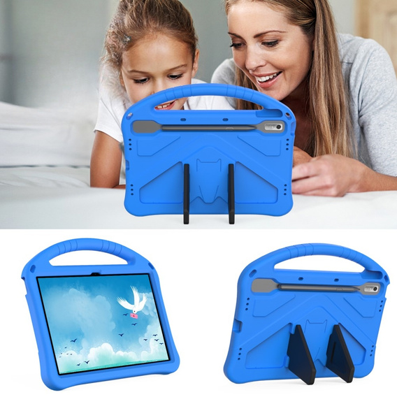 Detské puzdro pre Lenovo Tab P11 Pro Gen 2, detské puzdro s rukoväťou, ružové
