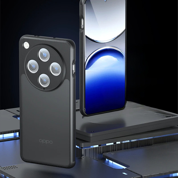 Puzdro pre Oppo Find X8 Pro, pre MagSafe, ERBORD Matt Case, čierny