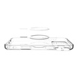 Spigen Ultra Hybrid MagSafe puzdro pre iPhone 17 Pro Max, číre / biele