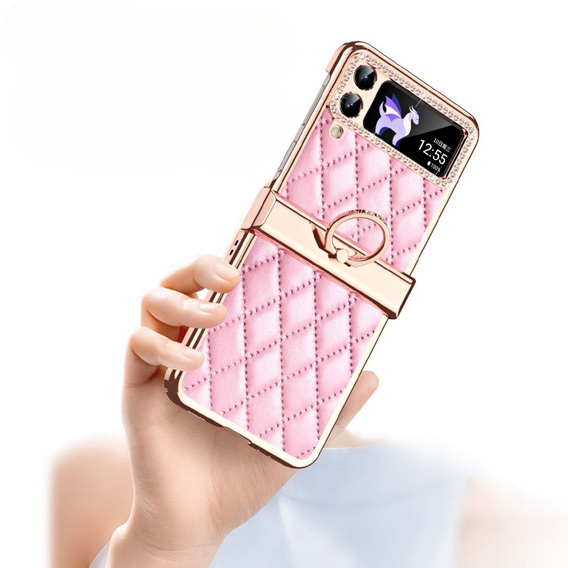 Puzdro pre Samsung Galaxy Z Flip 4 5G, Rhombus Grid