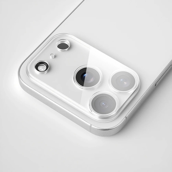 2x ERBORD ostrovček na kameru z tvrdeného skla pre iPhone 17 Pro Max