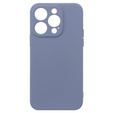 Obal na mobil pre iPhone 15 Pro, Silicone Lite, levanduľové