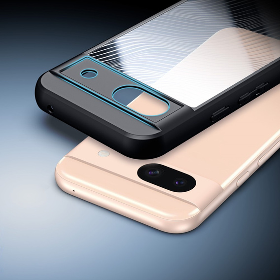 Puzdro DuxDucis pre Google Pixel 8A, Aimo case, transparentné / čierne