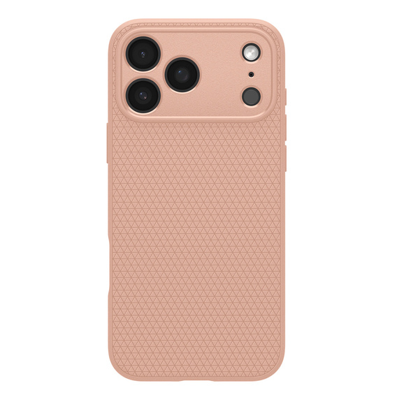 Puzdro Spigen Liquid Air pre iPhone 17 Pro Max, ružový titán