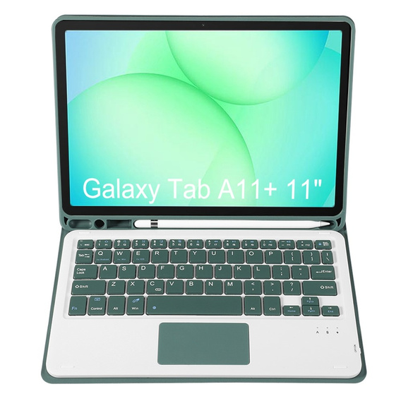 Puzdro s Bluetooth klávesnicou a touchpadom pre Samsung Galaxy Tab A11+