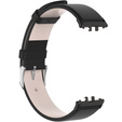 Kožený remienok pre Samsung Galaxy Fit 3, čierny