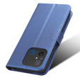 Klapkové puzdro pre Xiaomi Redmi 12C, Wallet, Smart Magnet, modré