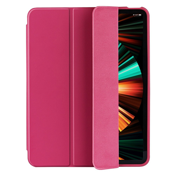 Puzdro pre iPad Pro 11 2021/2022, Smartcase s priestorom pre stylus, ružové