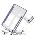 Puzdro pre Samsung Galaxy Tab S10 FE+ Plus, Smartcase Hybrid, so slotom na stylus, fialové